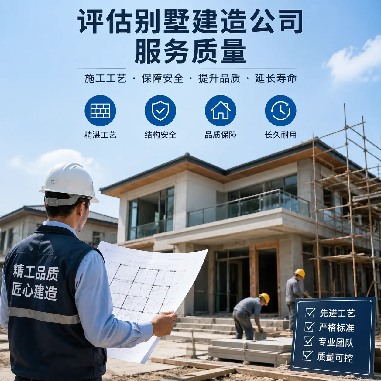 如何评估 江口 别墅建造公司的服务质量？
