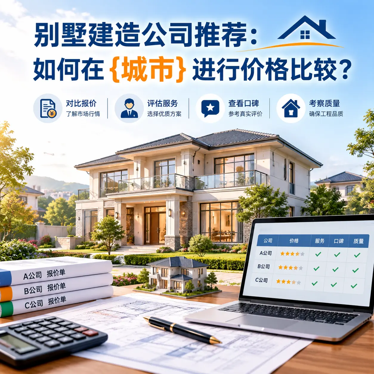 别墅建造公司推荐:如何在 江口 进行价格比较?