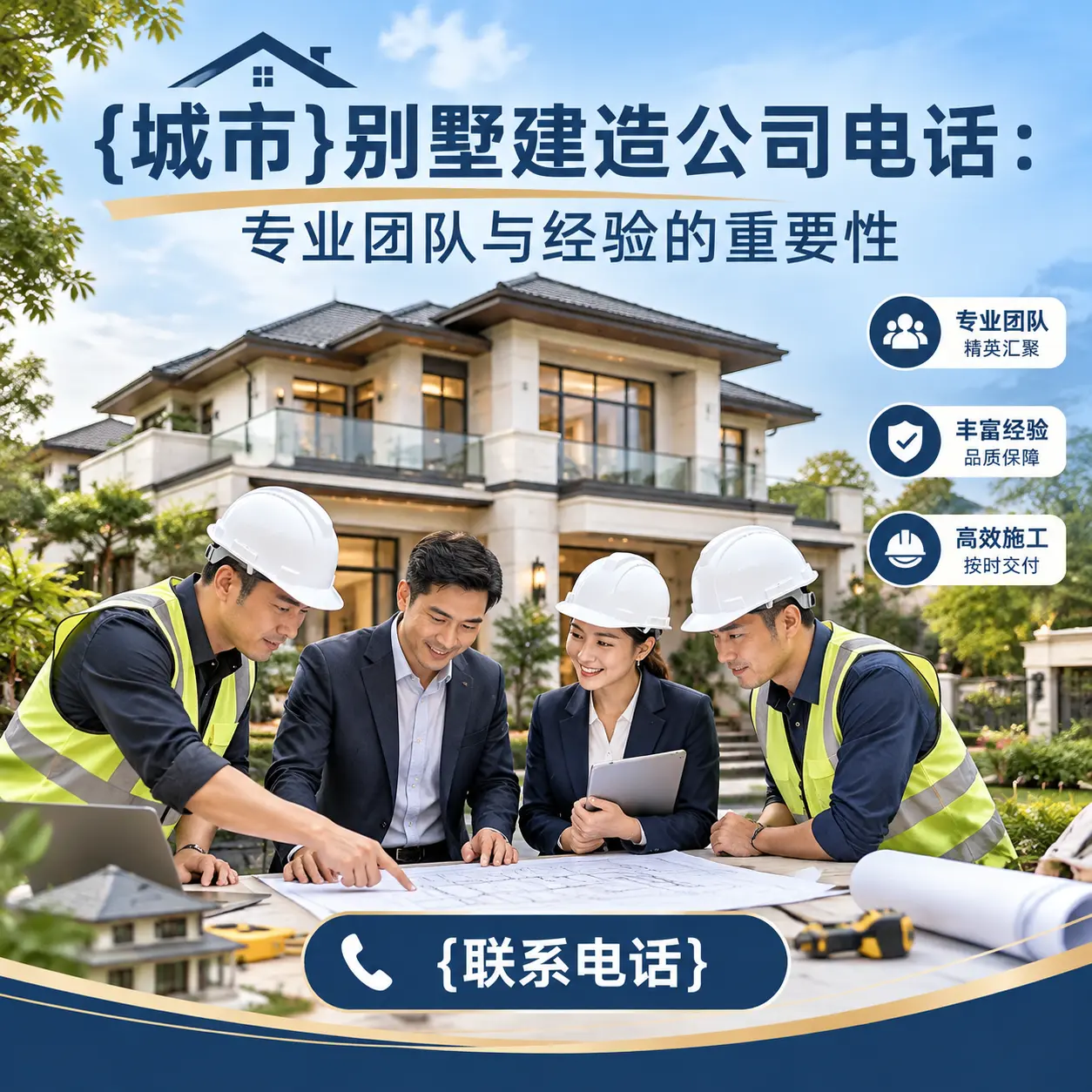 江口别墅建造公司电话:专业团队与经验的重要性