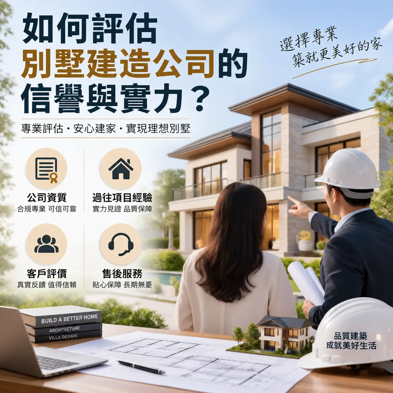 如何评估 江口 别墅建造公司的信誉与实力？