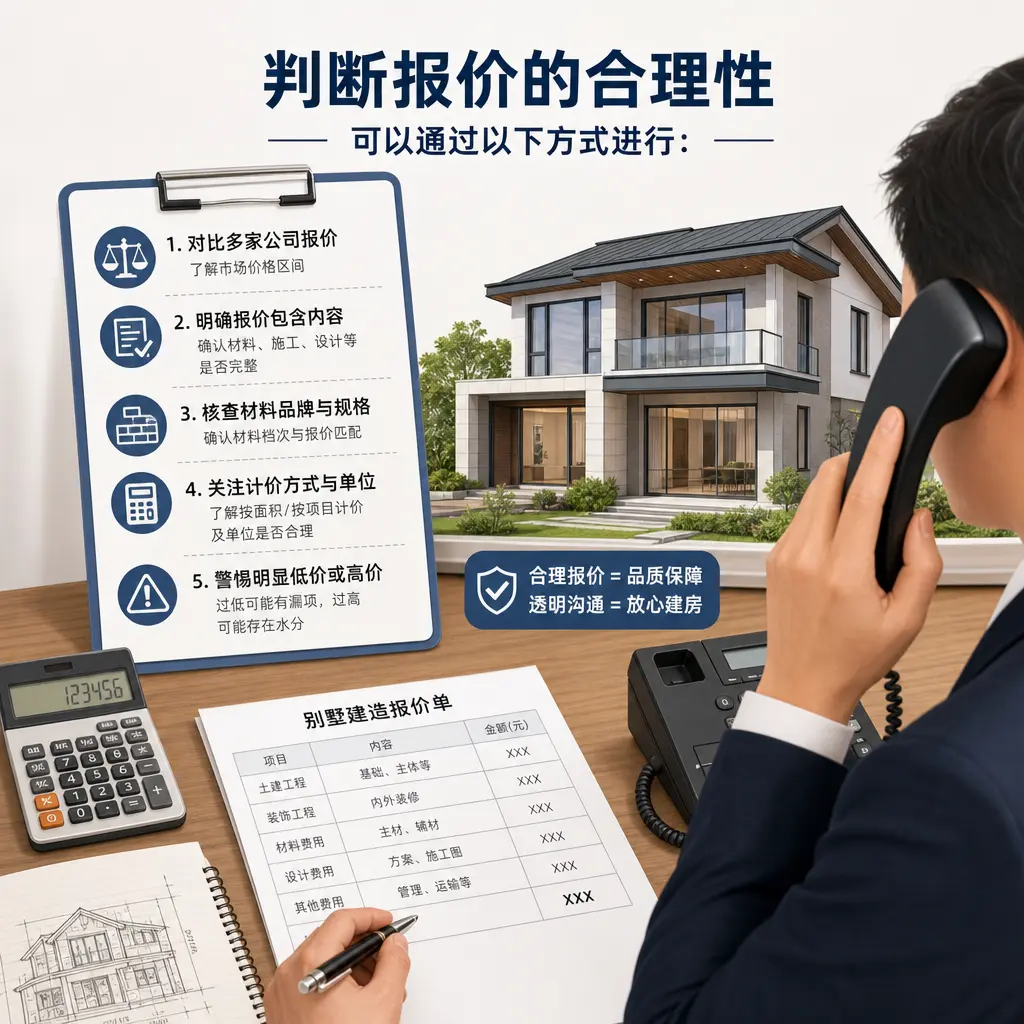 选择江口别墅建造公司时，电话咨询的注意事项