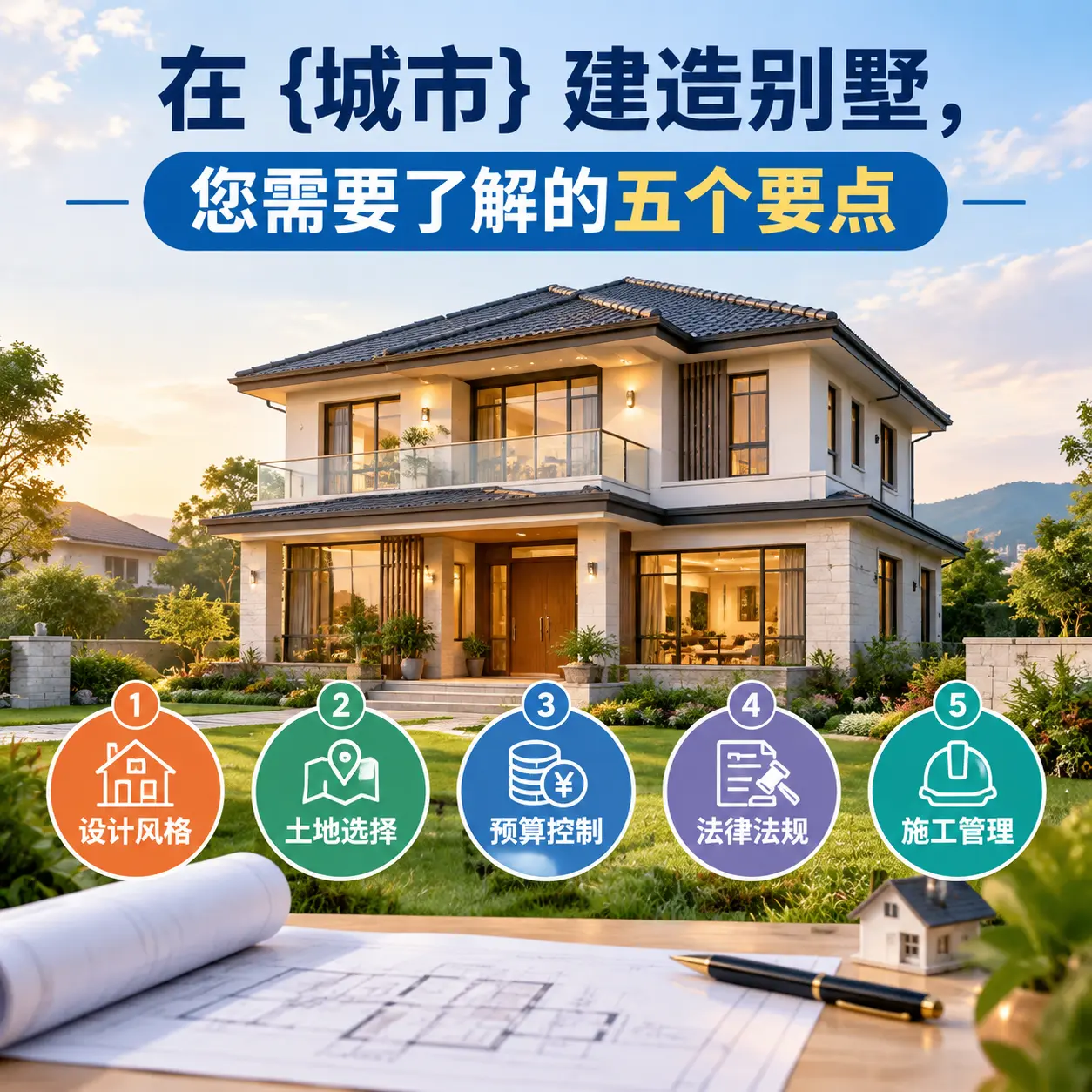在 江口 建造别墅，您需要了解的五个要点