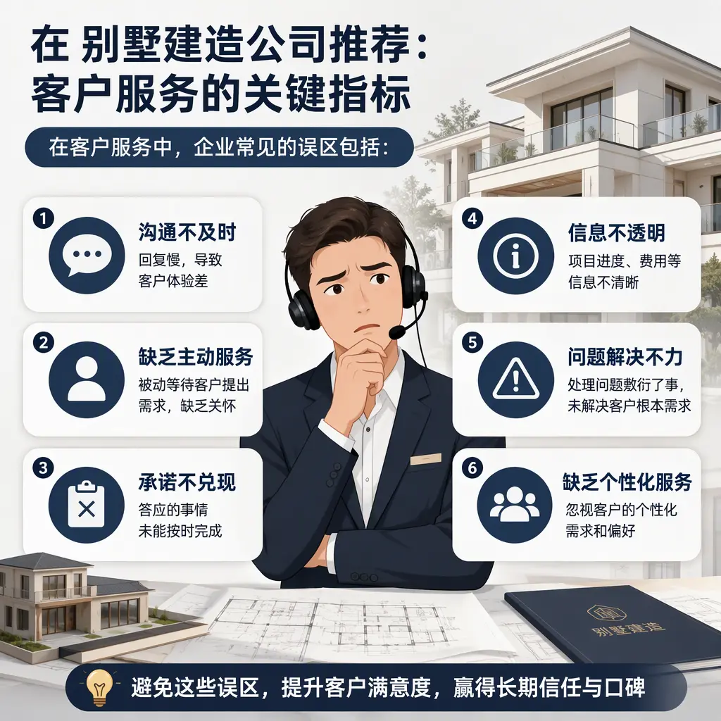 在 江口 别墅建造公司推荐：客户服务的关键指标