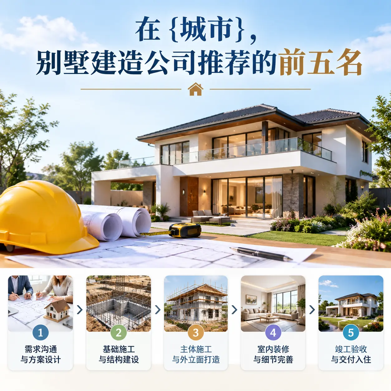 在 江口,别墅建造公司推荐的前五名