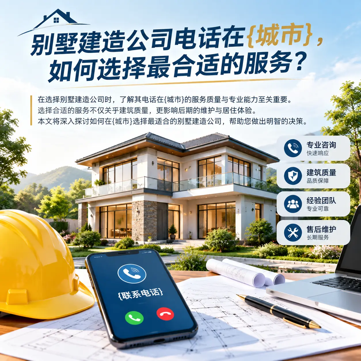 别墅建造公司电话在江口,如何选择最合适的服务?
