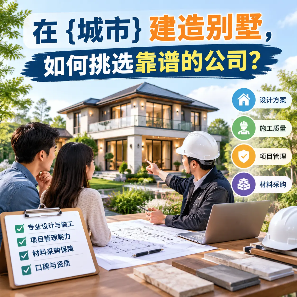 在 江口 建造别墅,如何挑选靠谱的公司?
