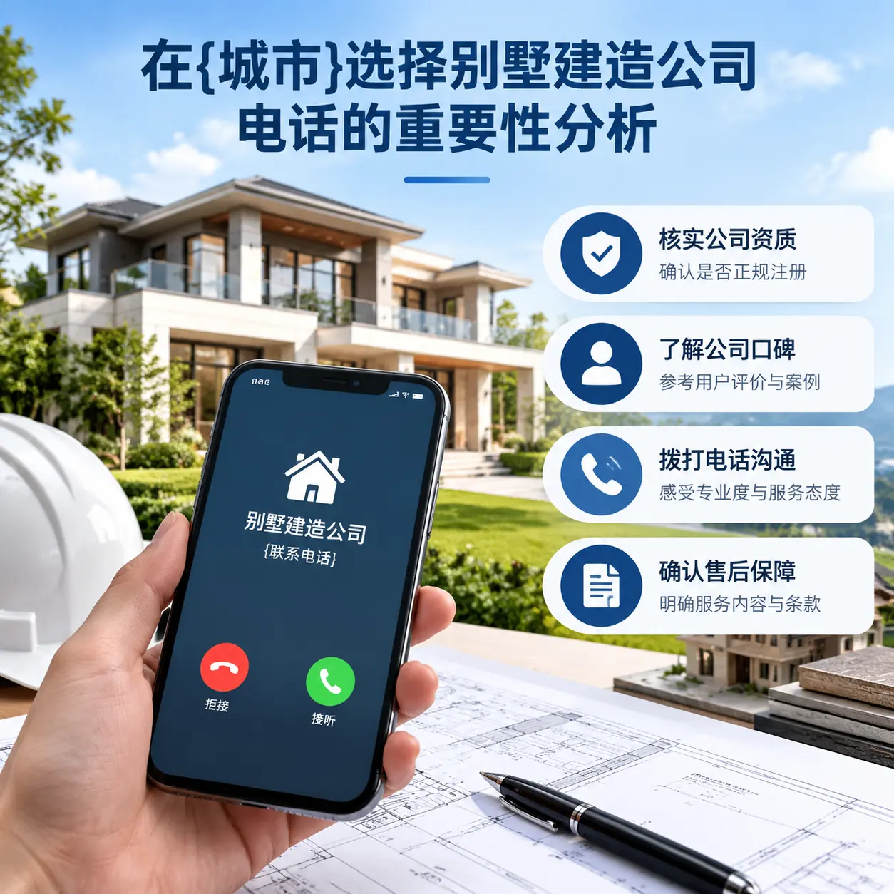 在江口选择别墅建造公司电话的重要性分析