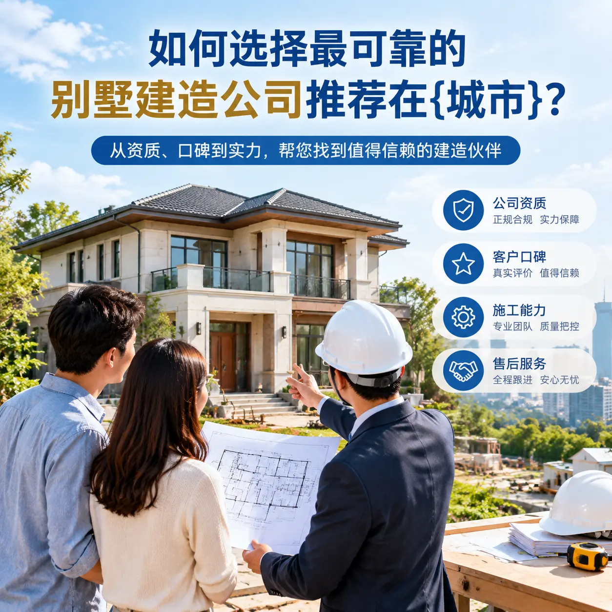 如何选择最可靠的别墅建造公司推荐在江口？